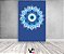 Painel De Festa Vertical 1,50 x 2,20 - Mandala Olho Grego Azul 003 - Imagem 2