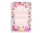 Painel De Festa Vertical 1,50 x 2,20 - Listras E Floral Rosa 015 - Imagem 1
