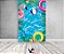 Painel De Festa Vertical 1,50 x 2,20 - Pool Party Flamingo e Boias 003 - Imagem 2