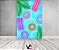 Painel De Festa Vertical 1,50 x 2,20 - Pool Party Boias Coloridas 014 - Imagem 2