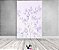 Painel De Festa Vertical 1,50 x 2,20 - Jardim Floral Lilás Suave 040 - Imagem 2