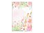Painel De Festa Vertical 1,50 x 2,20 - Jardim Flores Rosa e Verde 061 - Imagem 1
