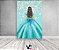 Painel De Festa Vertical 1,50 x 2,20 - Princesa 15 Anos Efeito Glitter 151 - Imagem 2
