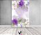 Painel De Festa Vertical 1,50 x 2,20 - Flores Aquarela Lilás 153 - Imagem 2