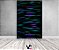 Painel De Festa Vertical 1,50 x 2,20 - Preto com Riscos Efeito Neon 007 - Imagem 2