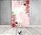 Painel De Festa Vertical 1,50 x 2,20 - Flores Aquarela Vermelha 161 - Imagem 2