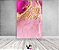 Painel De Festa Vertical 1,50 x 2,20 - Efeito Mármore Pink com Dourado 30 Anos 167 - Imagem 2