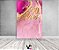 Painel De Festa Vertical 1,50 x 2,20 - Efeito Mármore Pink com Dourado 40 Anos 168 - Imagem 2