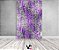 Painel De Festa Vertical 1,50 x 2,20 - Efeito Lantejoulas Roxo e Prateado 010 - Imagem 2