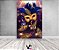 Painel De Festa Vertical 1,50 x 2,20 - Máscaras de Carnaval Dourada com Azul 020 - Imagem 2