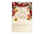 Painel De Festa Vertical 1,50 x 2,20 - Feliz Natal Sino e Flores Vermelhos 028 - Imagem 1