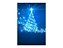 Painel De Festa Vertical 1,50 x 2,20 - Árvore de Natal Azul Efeito Iluminada 032 - Imagem 1