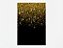 Painel De Festa Vertical 1,50 x 2,20 - Preto com Efeito Glitter Dourado 001 - Imagem 1