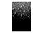 Painel De Festa Vertical 1,50 x 2,20 - Preto com Efeito Glitter Prateado 004 - Imagem 1