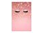 Painel De Festa Vertical 1,50 x 2,20 - Maquiagem Rosa Efeito Glitter 010 - Imagem 1