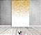 Painel De Festa Vertical 1,50 x 2,20 - Branco Efeito Glitter Dourado 021 - Imagem 2