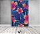 Painel De Festa Vertical 1,50 x 2,20 -  Tropical Azul 004 - Imagem 2