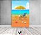 Painel De Festa Vertical 1,50 x 2,20 - Praia Beach Aquarela 015 - Imagem 2