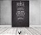 Painel De Festa Vertical 1,50 x 2,20 - Encontro de Casais Chalkboard 016 - Imagem 2