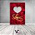 Painel De Festa Vertical Interativo 1,50x2,20 - Dia dos Namorados Love Dourado 112 - Imagem 2