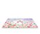 Painel De Festa Tapete Em Lona 2,50x1,35 - Borboletas Bege e Rosa Candy 001 - Imagem 1