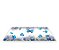 Painel De Festa Tapete Em Lona 2,50x1,35 - Borboleta Azul Floral 002 - Imagem 1