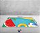 Painel De Festa Tapete Em Lona 2,50x1,35 - Pool Party com Boias 002 - Imagem 2