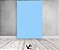 Painel De Festa Vertical 1,50 x 2,20 - Cores Neutras Azul Liso 084 - Imagem 2