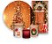 Painel De Festa + Trio De Capas Cilindro + Faixa Veste Fácil - Árvore de Natal Brilhante 003 - Imagem 1