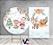 Painel De Festa Redondo 1,50x1,50 + Vertical 1,50x2,20 - Papai Noel Cute 005 - Imagem 2