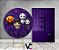 Painel De Festa Redondo 1,50x1,50 + Vertical 1,50x2,20 - Halloween Cute Roxo 007 - Imagem 2