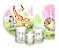 Kit 2 Painéis De Festa + Trio De Capas Cilindro - Safari Cute 012 - Imagem 1