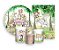 Kit 2 Painéis De Festa + Trio De Capas Cilindro - Safari Aquarela Floral 021 - Imagem 1