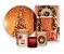 Kit 2 Painéis De Festa + Trio De Capas Cilindro - Árvore de Natal Brilhante 004 - Imagem 1
