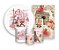 Kit 2 Painéis De Festa + Trio De Capas Cilindro - Paris Aquarela 001 - Imagem 1