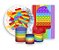 Kit 2 Painéis De Festa + Trio De Capas Cilindro - Brinquedo Bolha Push Pop It 004 - Imagem 1