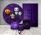 Kit 2 Painéis De Festa + Trio De Capas Cilindro - Halloween Cute Roxo 008 - Imagem 2