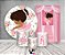 Kit 2 Painéis De Festa + Trio De Capas Cilindro - Bailarina Floral Alongando 008 - Imagem 2