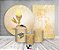 Kit 2 Painéis De Festa + Trio De Capas Cilindro - Primeira Eucaristia Comunhão Bege 006 - Imagem 2