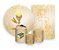 Kit 2 Painéis De Festa + Trio De Capas Cilindro - Primeira Eucaristia Comunhão Bege 006 - Imagem 1