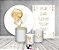 Kit 2 Painéis De Festa + Trio De Capas Cilindro - Batizado Anjinho Cute 006 - Imagem 2