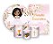 Kit 2 Painéis De Festa + Trio De Capas Cilindro - Primeira Comunhão Menina 014 - Imagem 1