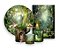 Kit 2 Painéis De Festa + Trio De Capas Cilindro - Jardim Encantado com Cogumelos 027 - Imagem 1