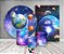 Kit 2 Painéis De Festa + Trio De Capas Cilindro - Galáxia Planetas 002 - Imagem 2