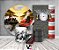 Kit 2 Painéis De Festa + Trio De Capas Cilindro - Kart Corrida 001 - Imagem 2