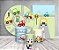 Kit 2 Painéis De Festa + Trio De Capas Cilindro - Carrinhos Cute no Cruzamento 003 - Imagem 2