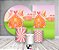 Kit 2 Painéis De Festa + Trio De Capas Cilindro - Casinha de Doces 001 - Imagem 2