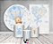 Kit 2 Painéis De Festa + Trio De Capas Cilindro - Ursinho Baloeiro Sonhos nas Nuvens 024 - Imagem 2