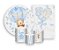 Kit 2 Painéis De Festa + Trio De Capas Cilindro - Ursinho Baloeiro Sonhos nas Nuvens 024 - Imagem 1
