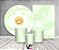 Kit 2 Painéis De Festa + Trio De Capas Cilindro - Flor Sorridente Fundo Verde 035 - Imagem 2